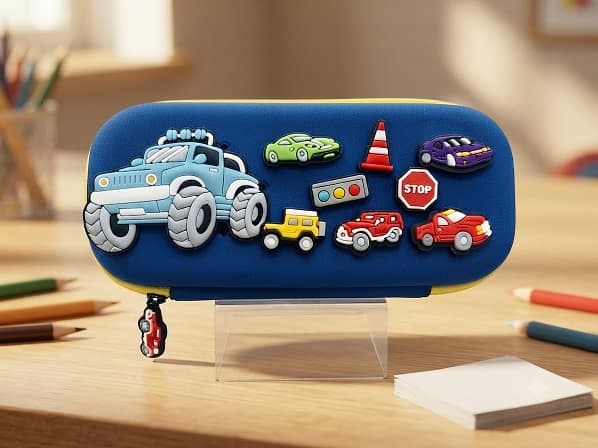 Go on Silicone Character-Charm Console Carrying Case (Switch-Style Pouch) (Crocs pouch)
