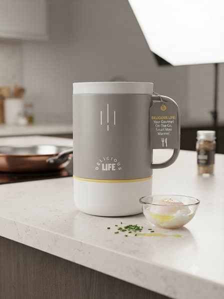 Insulated Stainless Steel Food Container Mug detailing and craftsmanship