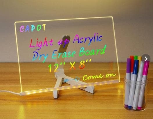 LED Panel Colorful Writing Tablet