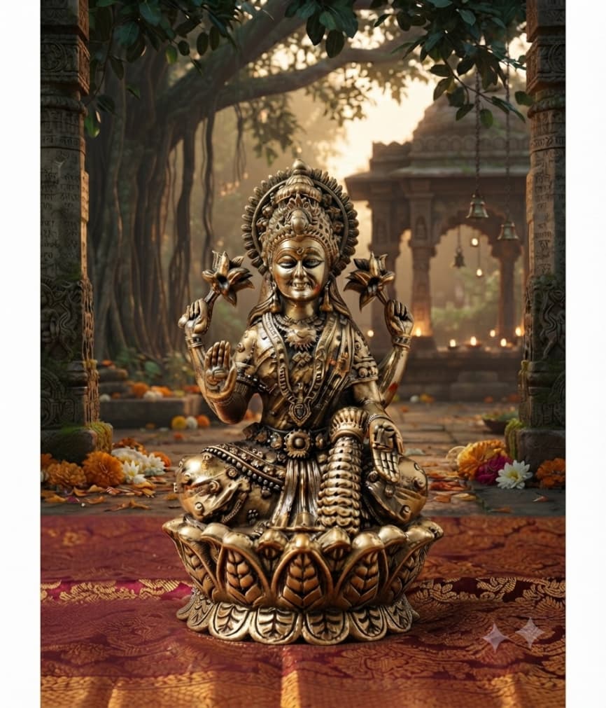 Complete Guide to Brass Laxmi Ji Statue: Vastu, Styling Tips & Cultural Significance