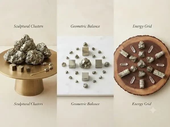 Natural Pyrite Stone Pieces