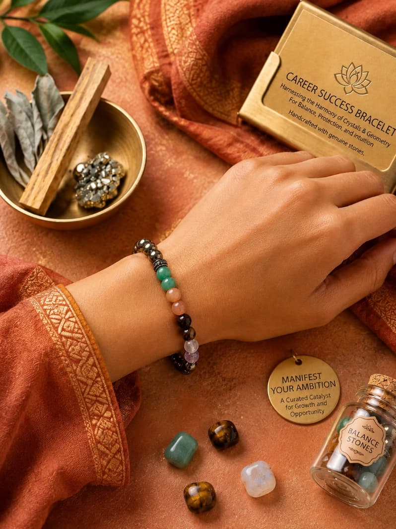 Career Success Gemstone Bracelet