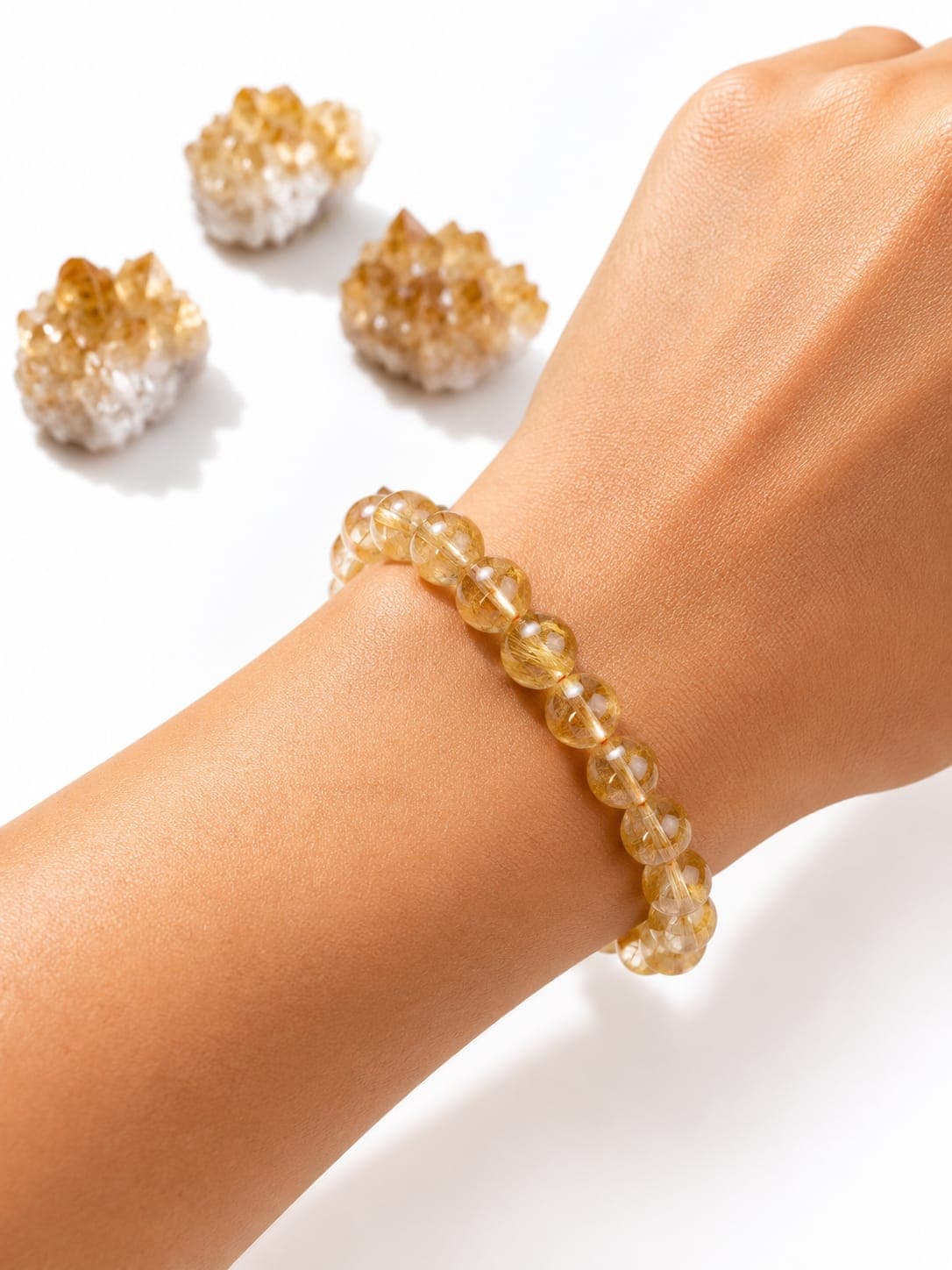 Natural Citrine Bracelet – 8mm
